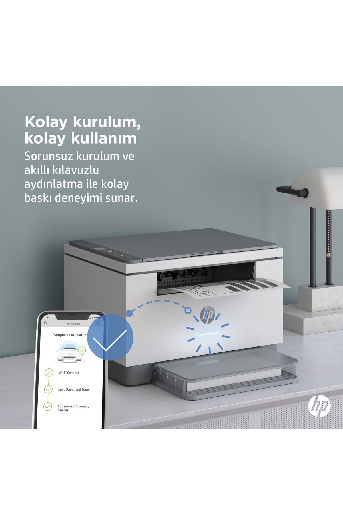 Laserjet M236dw 9yf95a Wi-fi Fotokopi Tarayıcı Dubleks Baskılı Mono Çok Fonksiyonlu Yazıcı