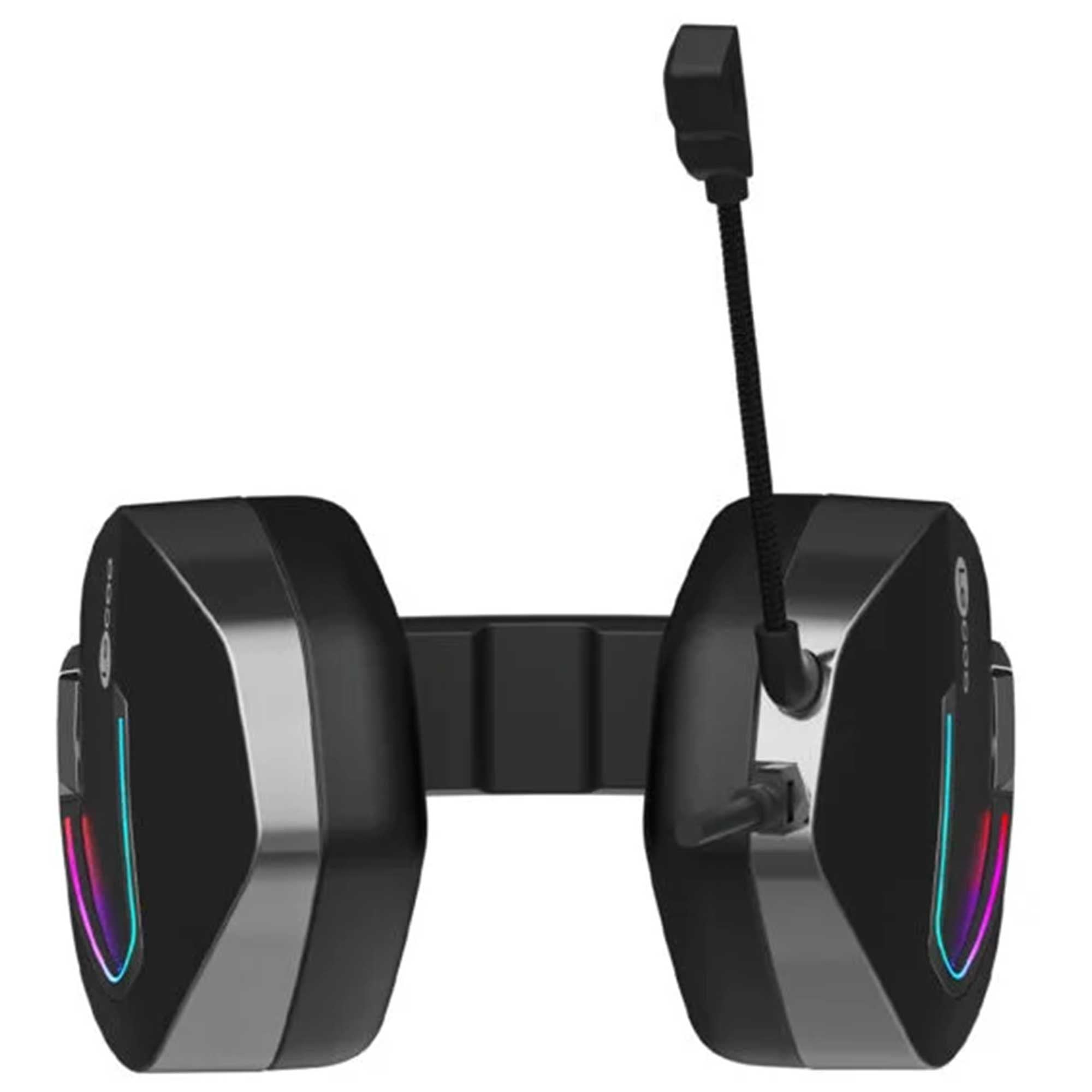 Lecoo HT402 RGB LED Aydınlatmalı Gaming Siyah Kablolu Kulaküstü Kulaklık