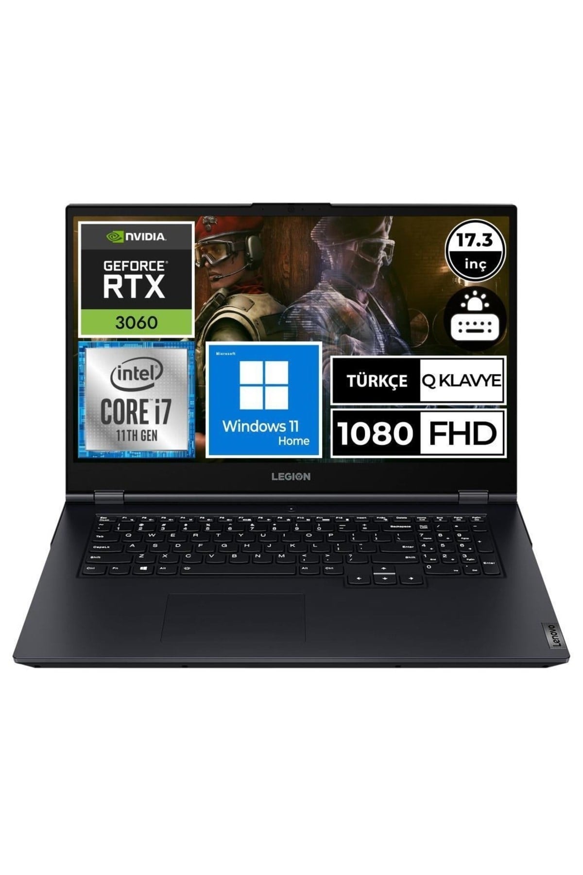 Legion 5 82jm0011tx02 I7-11800h 16gb 1tbssd+1tbssd Rtx3060 17.3