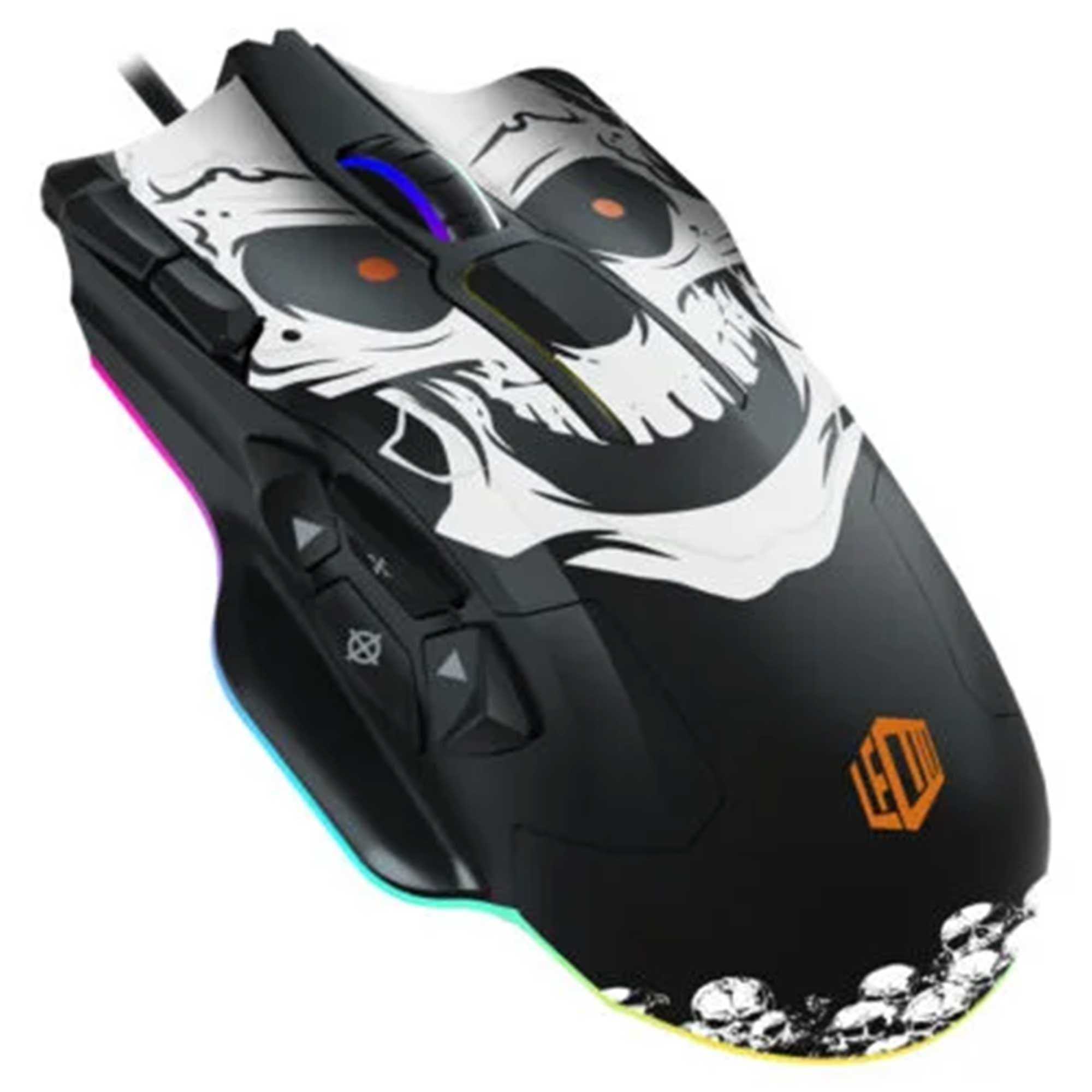 Lenovo Lecoo MG1102 RGB Makrolu Ergonomik Optik Kablolu Oyuncu Mouse