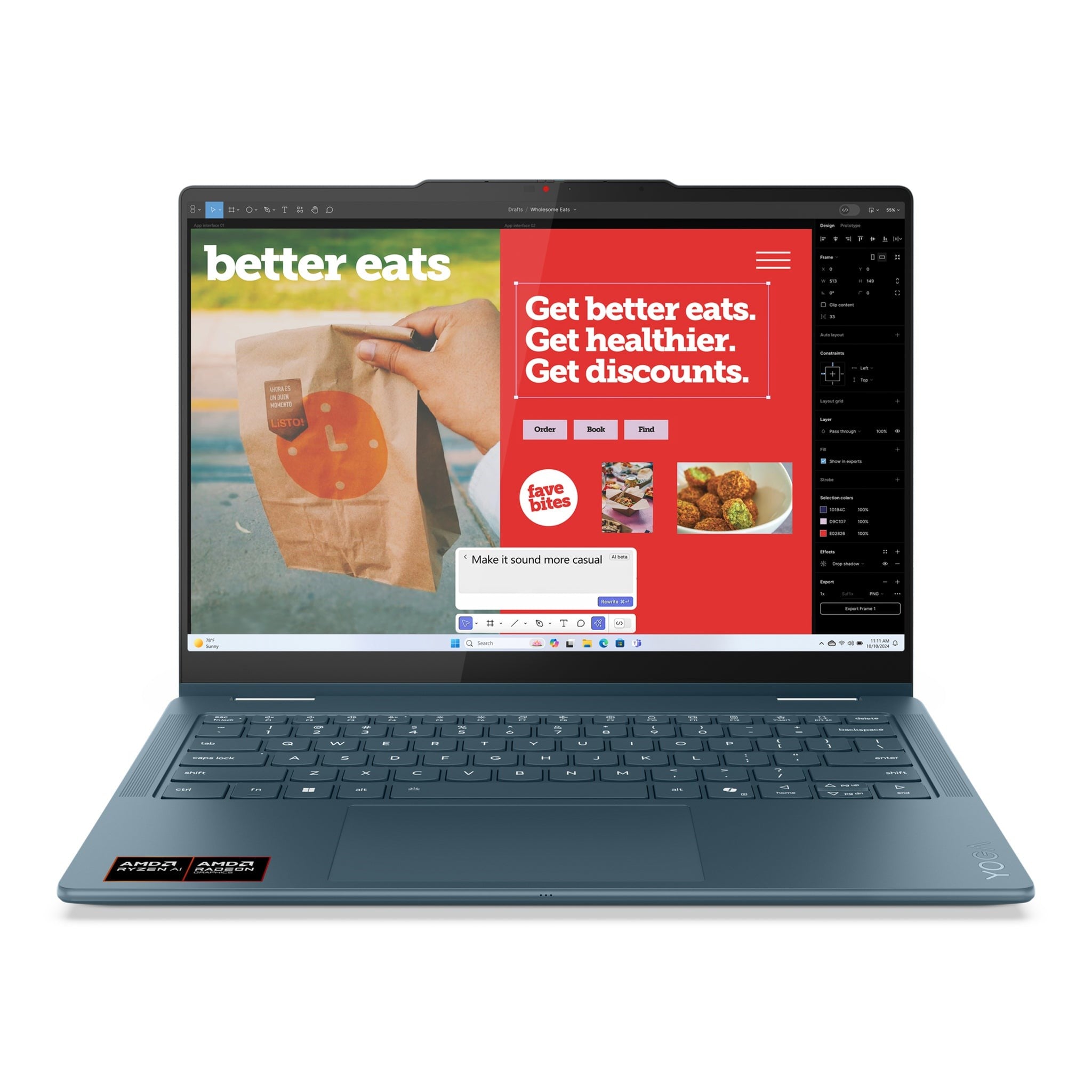 Lenovo Yoga 7 83JR009VTR Ryzen7 350 16GB 1TBSSD 14
