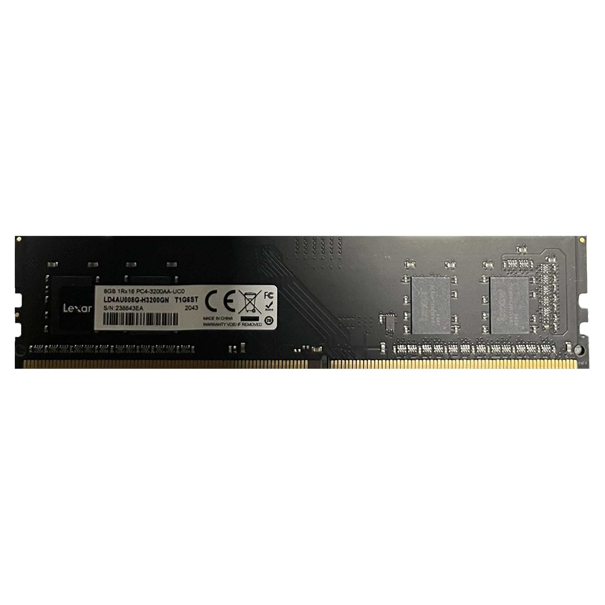 Lexar LD4AU008G-H3200GN 8GB DDR4 3200MHz Masaüstü Ram