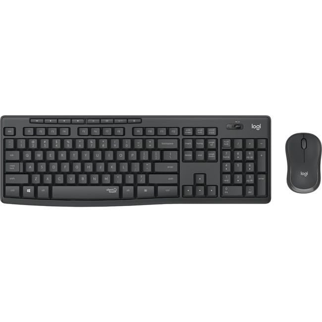 LOGITECH MK295 Q Türkçe Kablosuz Siyah Silent Klavye+ Mouse