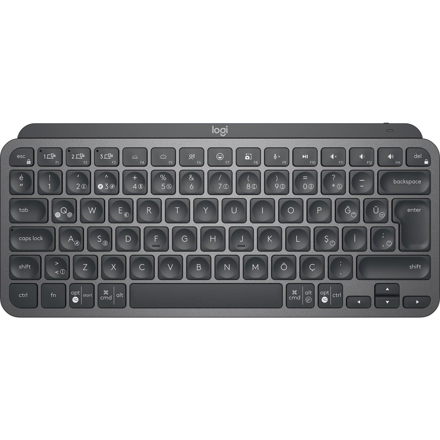 Logitech Mx Keys Mini Q Tr Klavye Siyah 920-010504