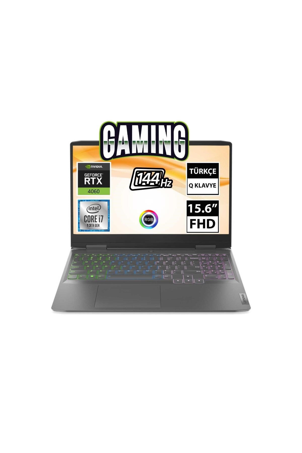 LOQ 82XV00G8TR10 i7-13620H 64GB 512SSD+1TBSSD RTX4060 15.6