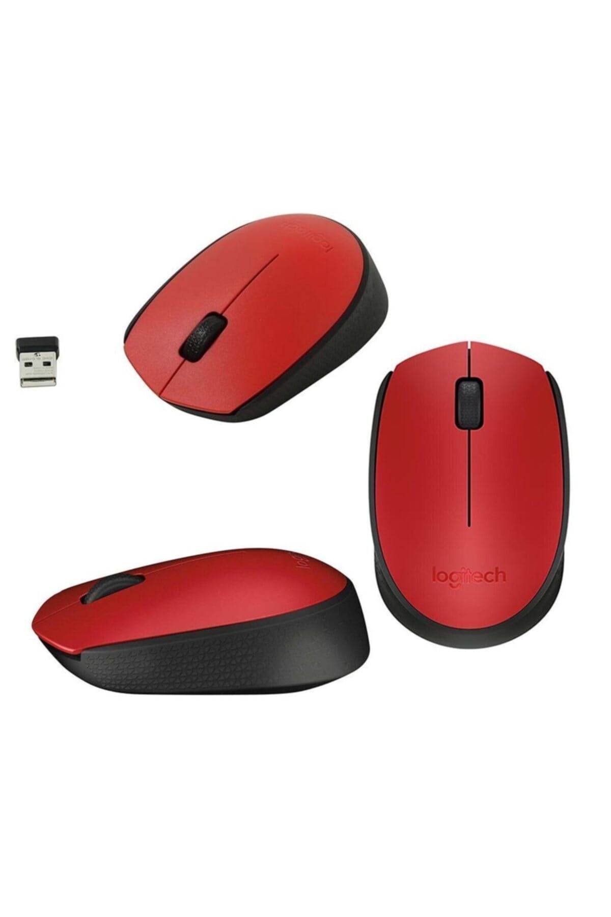 M171 Kablosuz Mouse Kırmızı + Npo Citylife Cl01s Smart 16