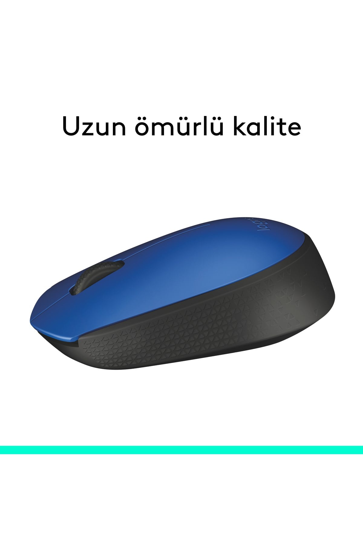 M171 USB Alıcılı Kablosuz Kompakt Mouse, Mavi 910-004640