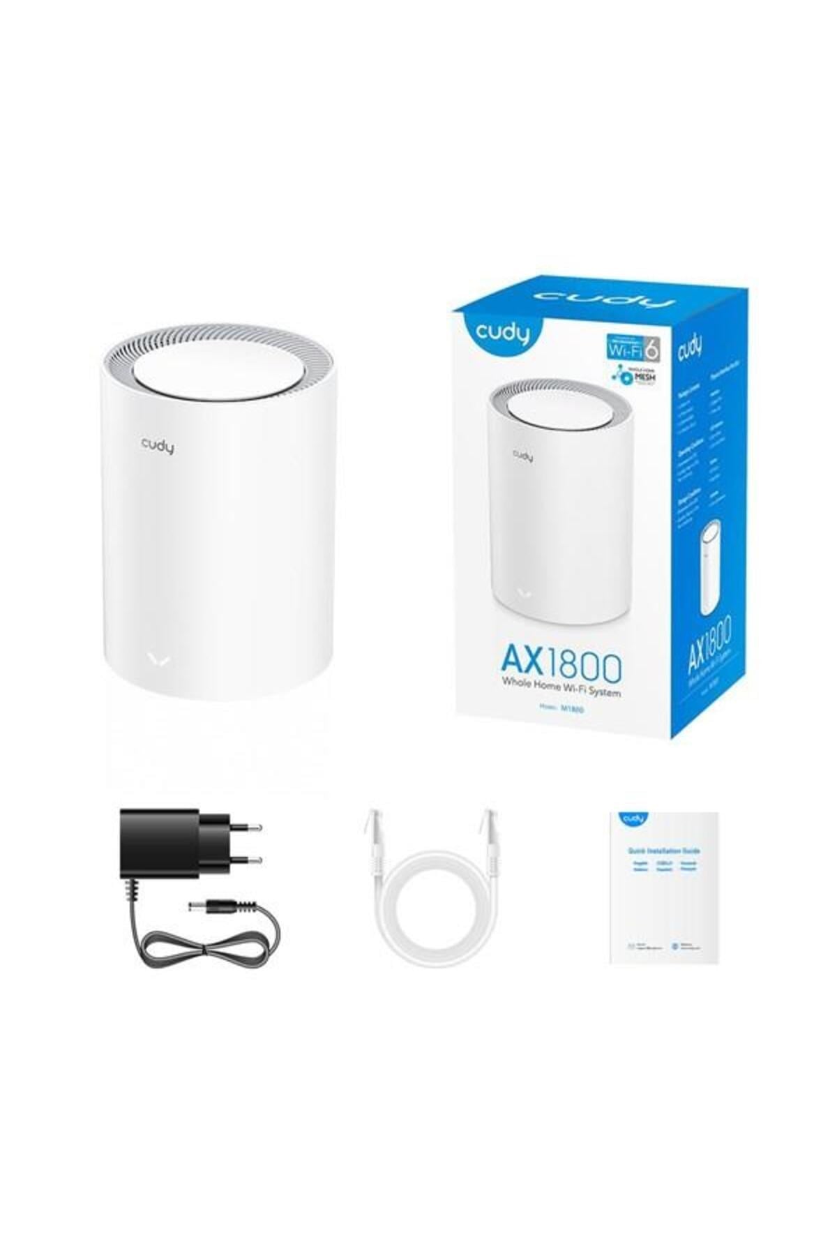 M1800 AX1800 Dual Band EV Ofis Tipi Mesh Router