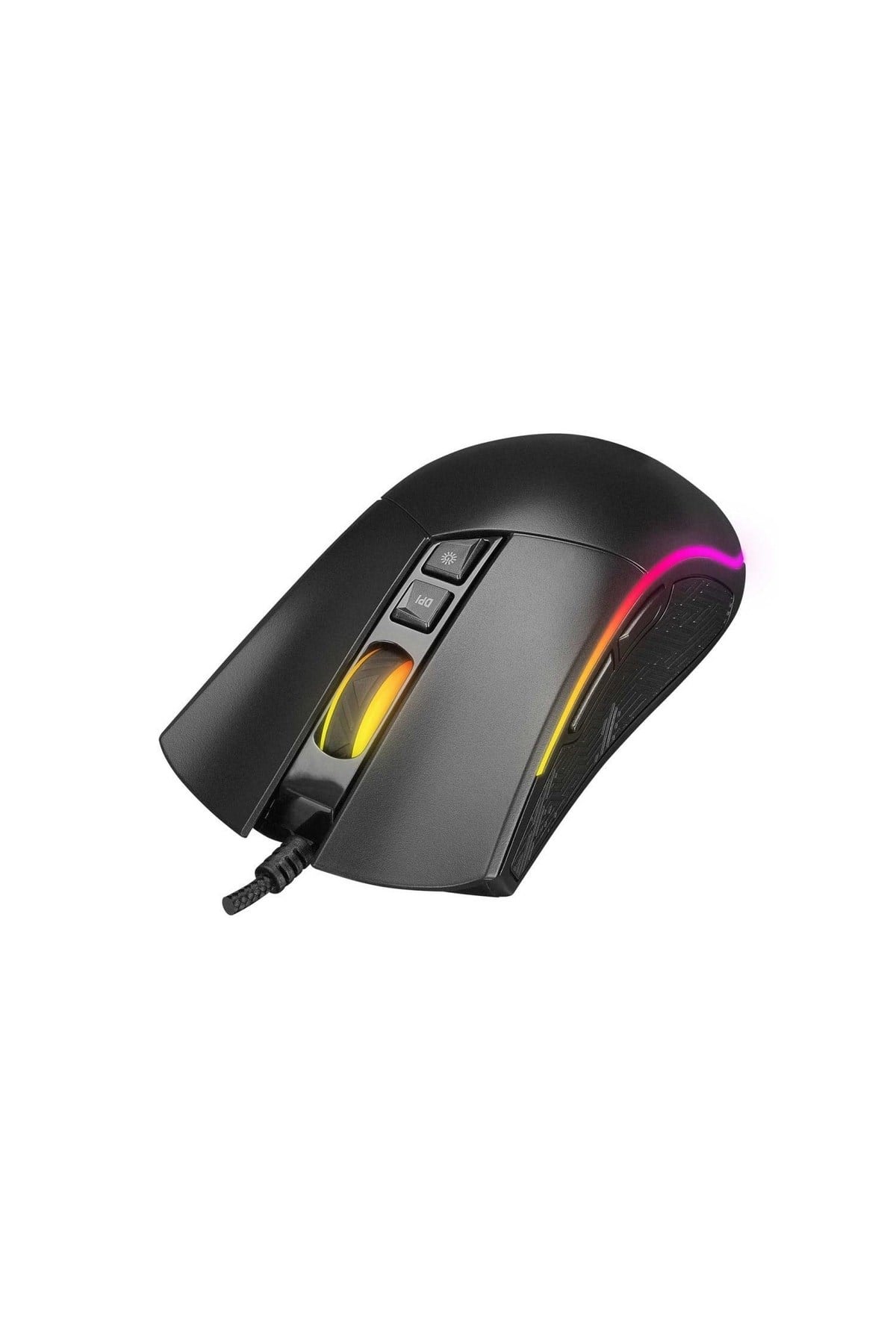 M220 4800 Dpı Siyah Rgb Oyuncu Mouse