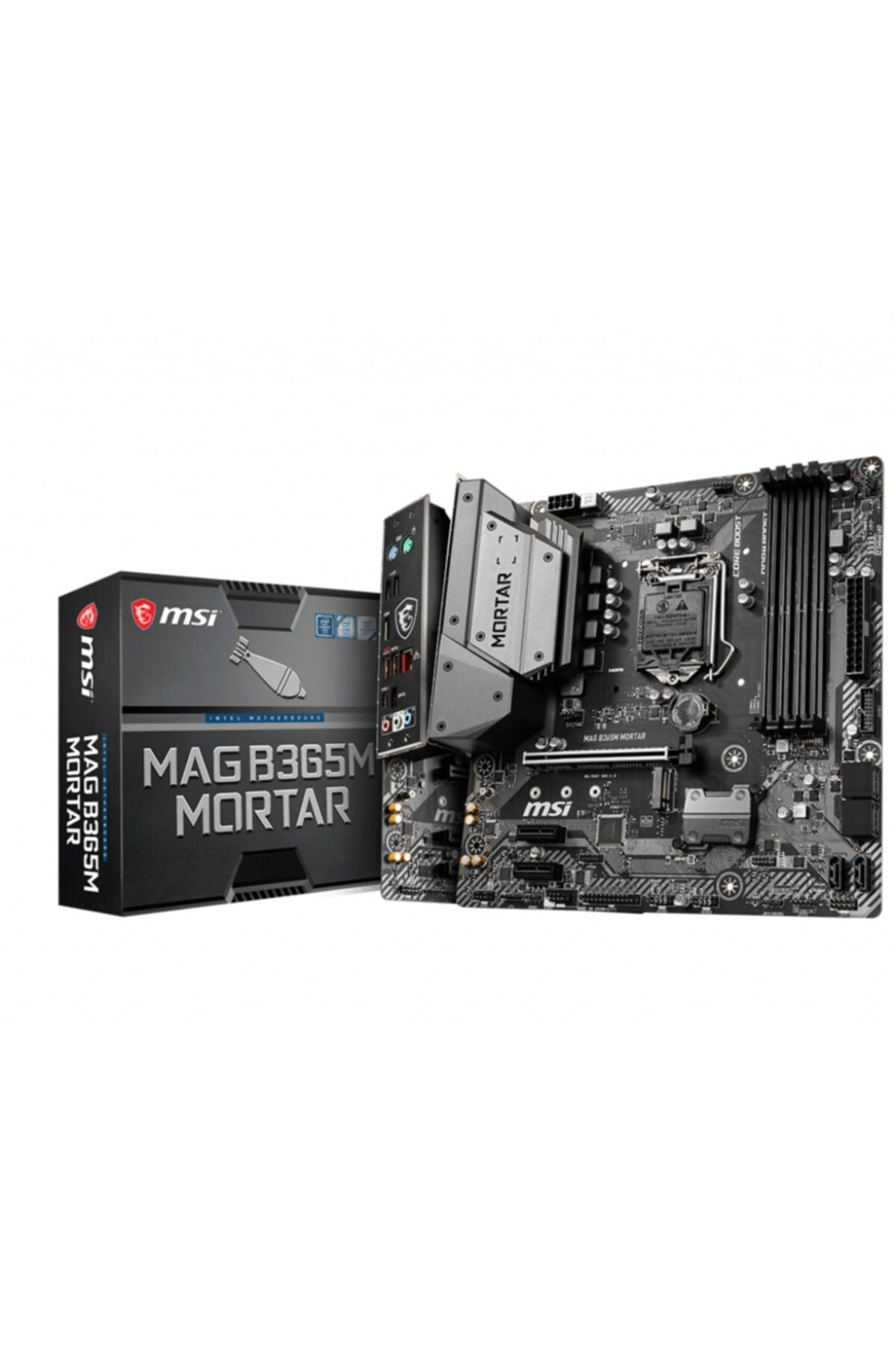 Mag B365m Mortar Soket 1151 Ddr4 2666 Hdmı M.2 Usb3.1 Com Lpt Matx Wın7 Wın10