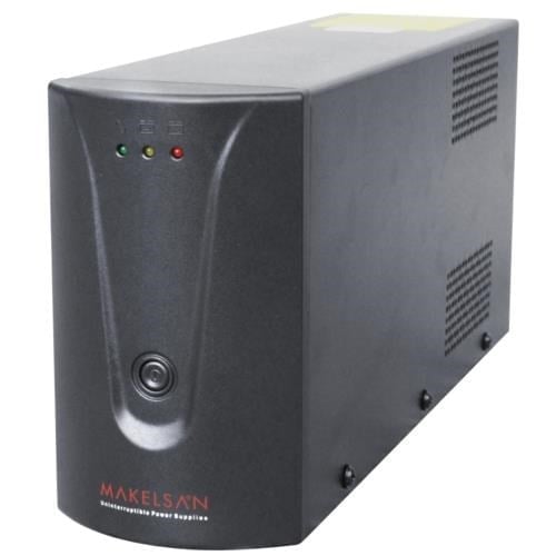 MAKELSAN LION 850 VA (1x12v 9AH Akü) Turuncu Line Interactive 5/12 dk UPS