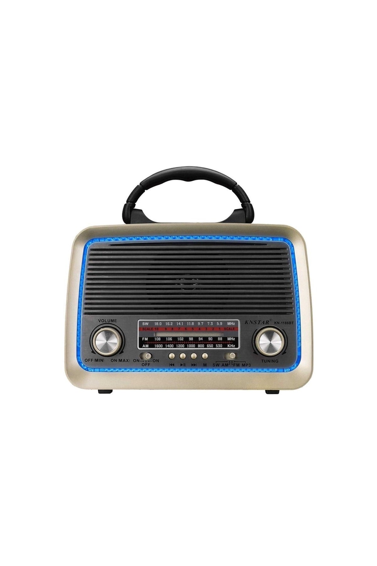 Mdr-99 Usb-tf-aux-bluetooth Destekli Fm/am/sw 3 Band Klasik Ahşap Radyo