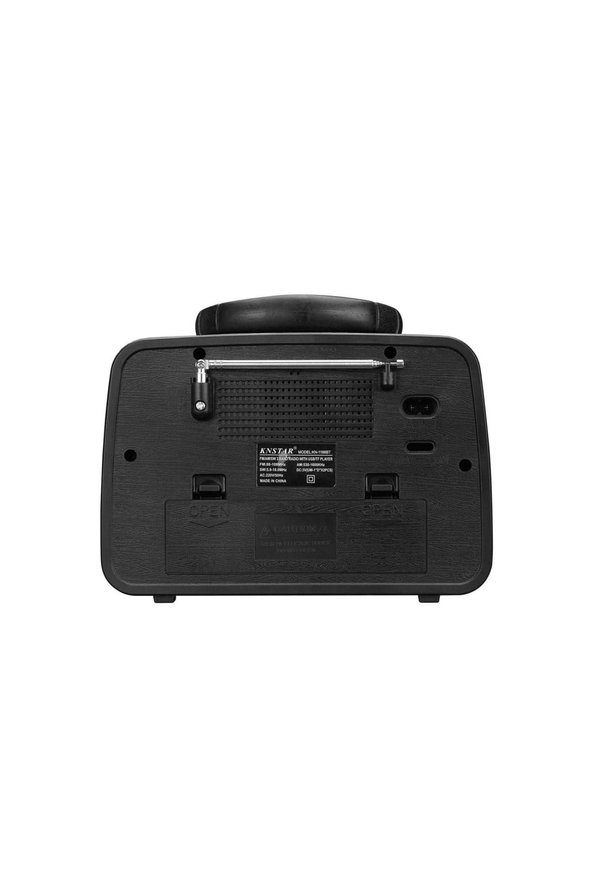 Mdr-99 Usb-tf-aux-bluetooth Destekli Fm/am/sw 3 Band Klasik Ahşap Radyo