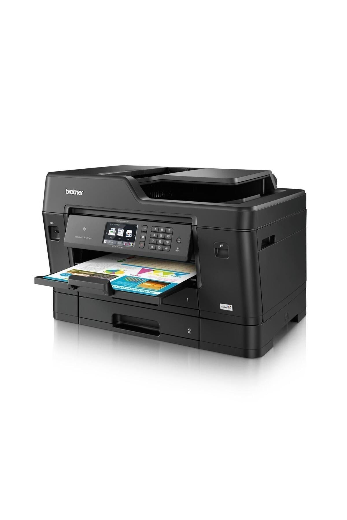 Mfc-j3930dw Renkli Mürekkep A3 Yazıcı Wi-fi 35/27ppm