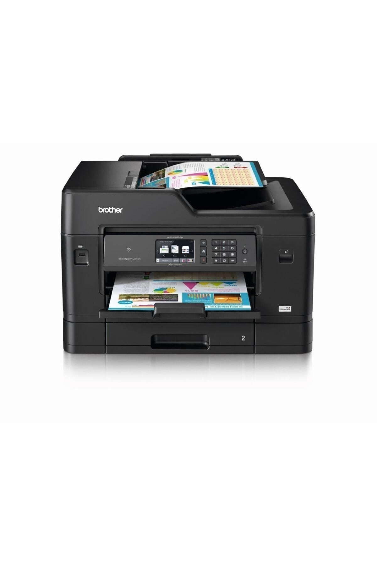 Mfc-j3930dw Renkli Mürekkep A3 Yazıcı Wi-fi 35/27ppm