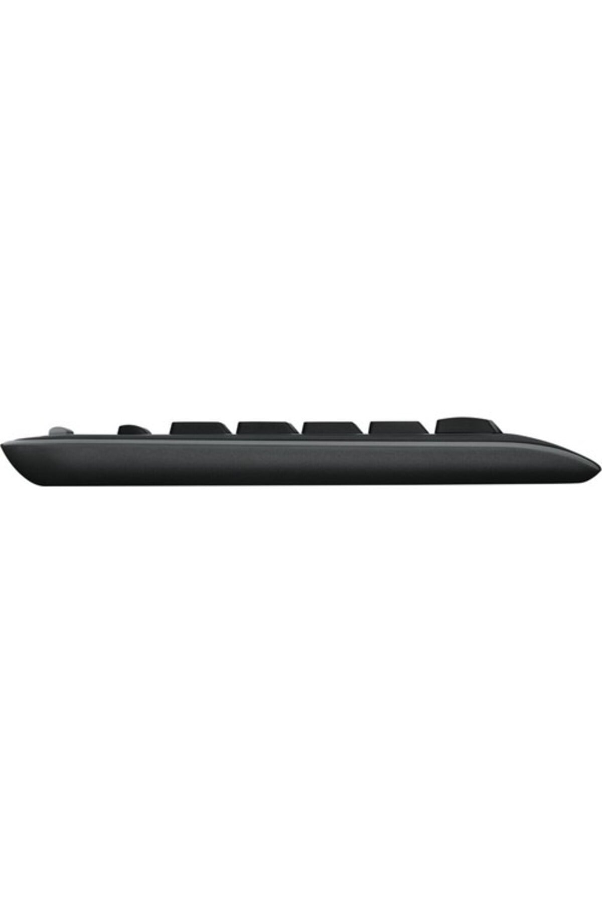 MK330 Kablosuz Q Trk Siyah Multimedya Klavye Mouse Set Set 920-003988