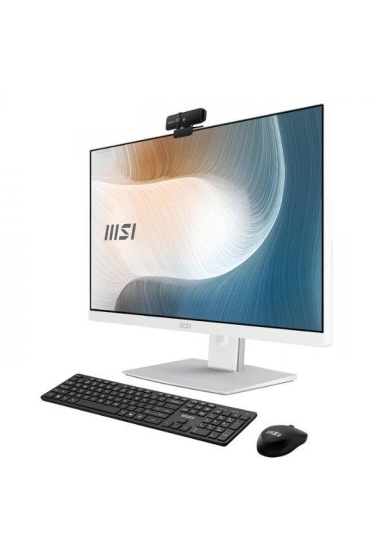 Modern Am241tp 11m-237xtr 23.8 1920x1080 Dokunmatık I5-1135g7 16gb Ddr4 512gb Ssd Dos Beyaz Aıo