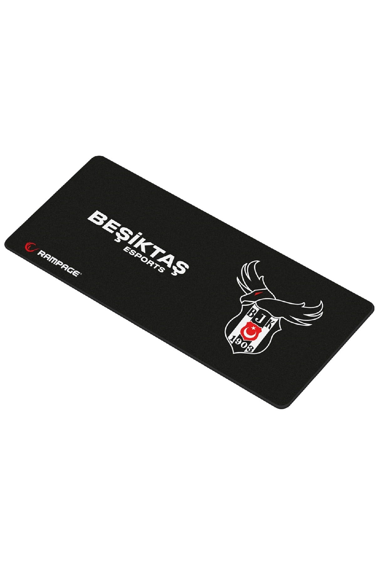 Mp-25 Siyah 300*700*3mm Beşiktaş Esports Lisanslı Logolu Büyük Boy Gaming Mouse Pad