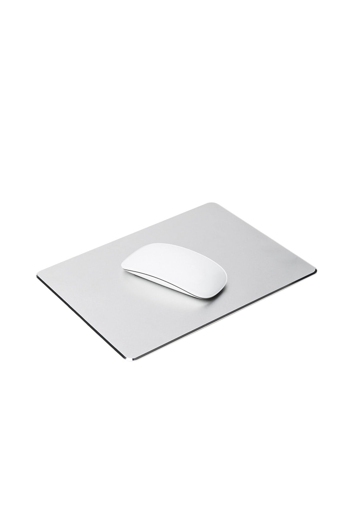 Mp02cw Kaydırmaz Tabanlı,antibakteriyel Hassas Tepki Yüzeyli,246x202x2mm Alüminyum Mouse Pad