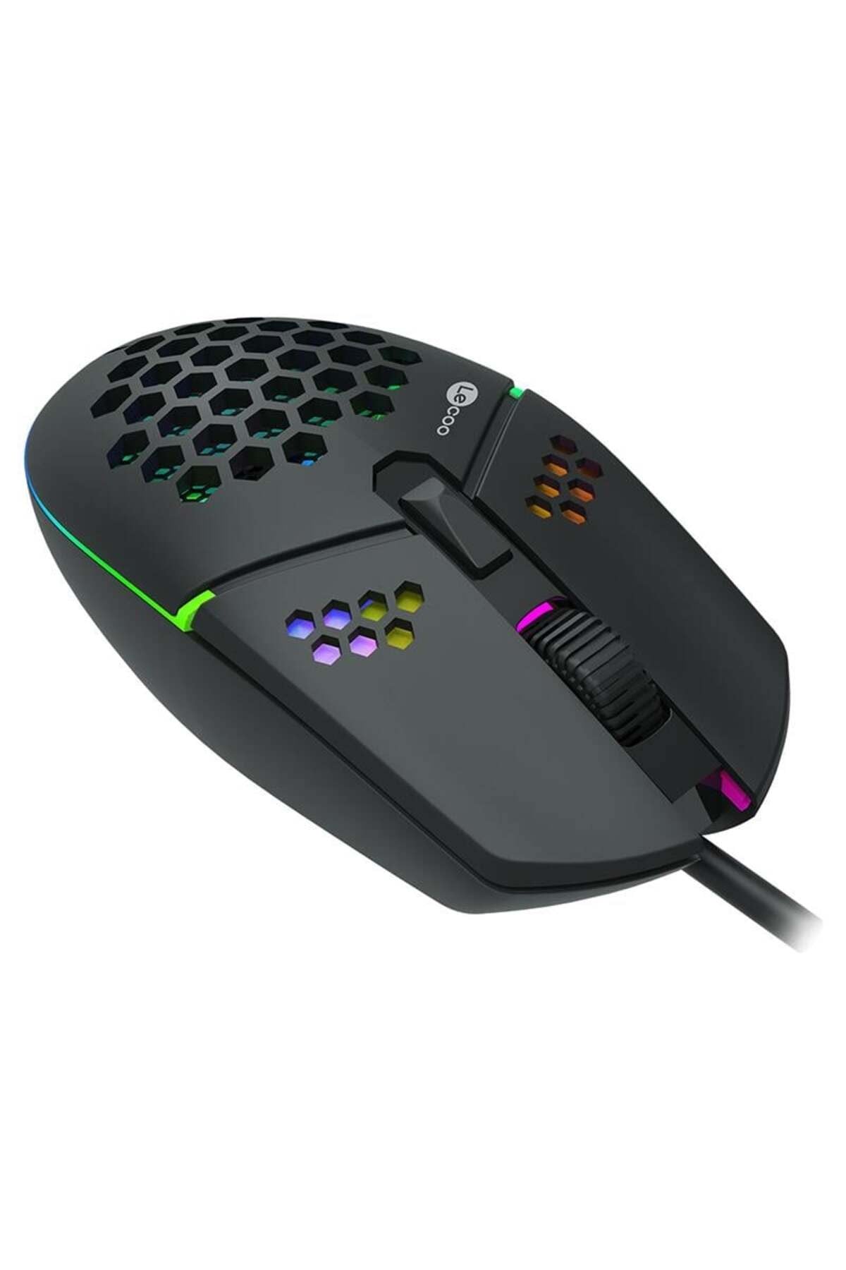 Ms105 Kablolu 3200dpı 6 Tuşlu Rgb Led Aydınlatmalı Gaming Optik Mouse Siyah