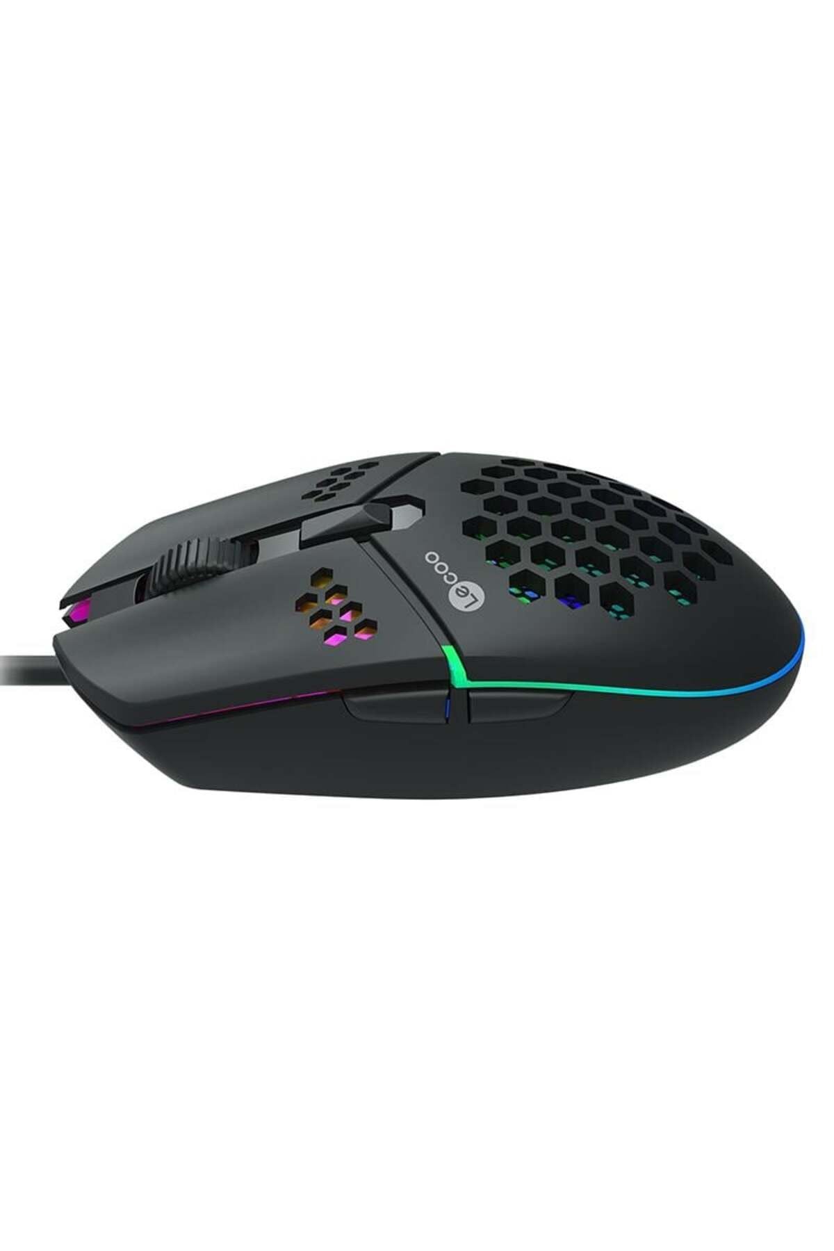 Ms105 Kablolu 3200dpı 6 Tuşlu Rgb Led Aydınlatmalı Gaming Optik Mouse Siyah