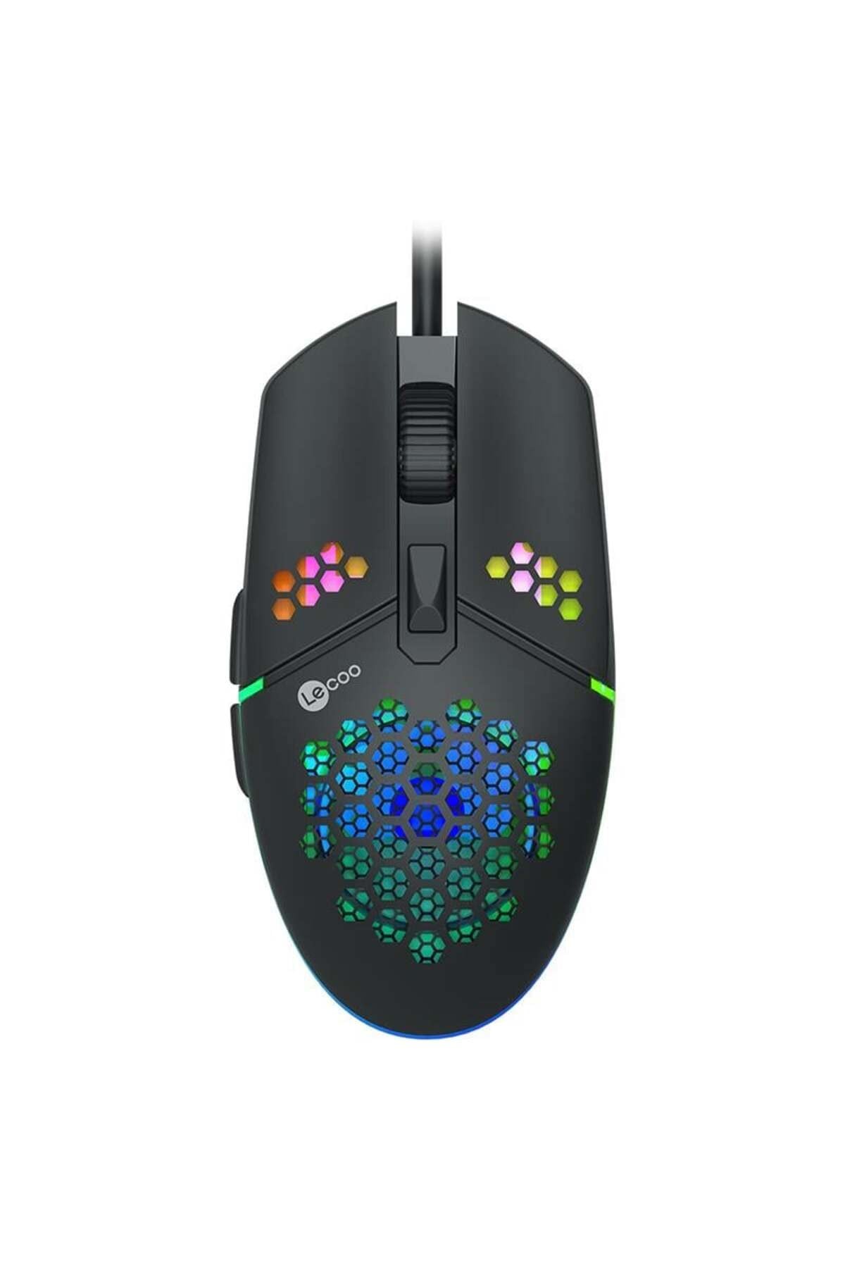 Ms105 Kablolu 3200dpı 6 Tuşlu Rgb Led Aydınlatmalı Gaming Optik Mouse Siyah