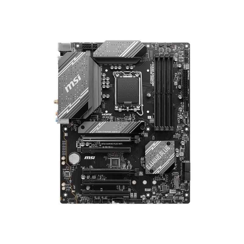 Msi B760 Gaming Plus Wifi Ddr5 6800mhz 1xhdmi 1xdp 2xm.2 Usb 3.2 Atx 1700p (12. / 13. Ve 14. Nesil Islemci Uyumlu)