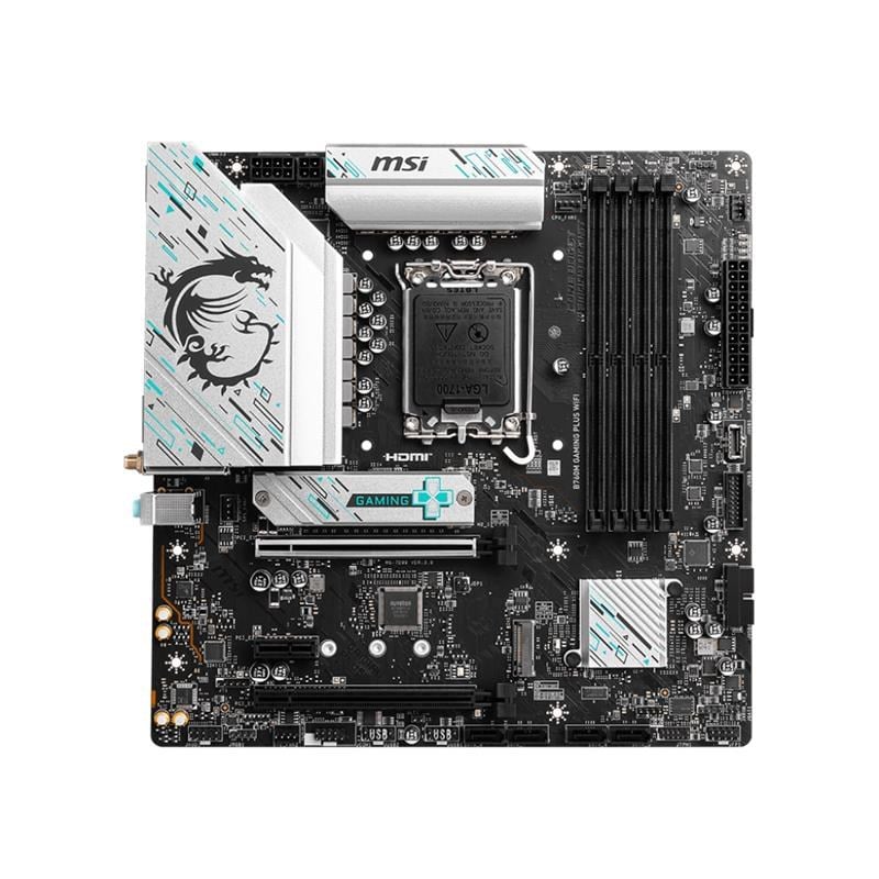 Msi B760m Gaming Plus Wifi Ddr5 6800mhz 2xhdmi 2xdp 2xm.2 Usb 3.2 Matx 1700p (12. / 13. Ve 14. Nesil Islemci Uyumlu)