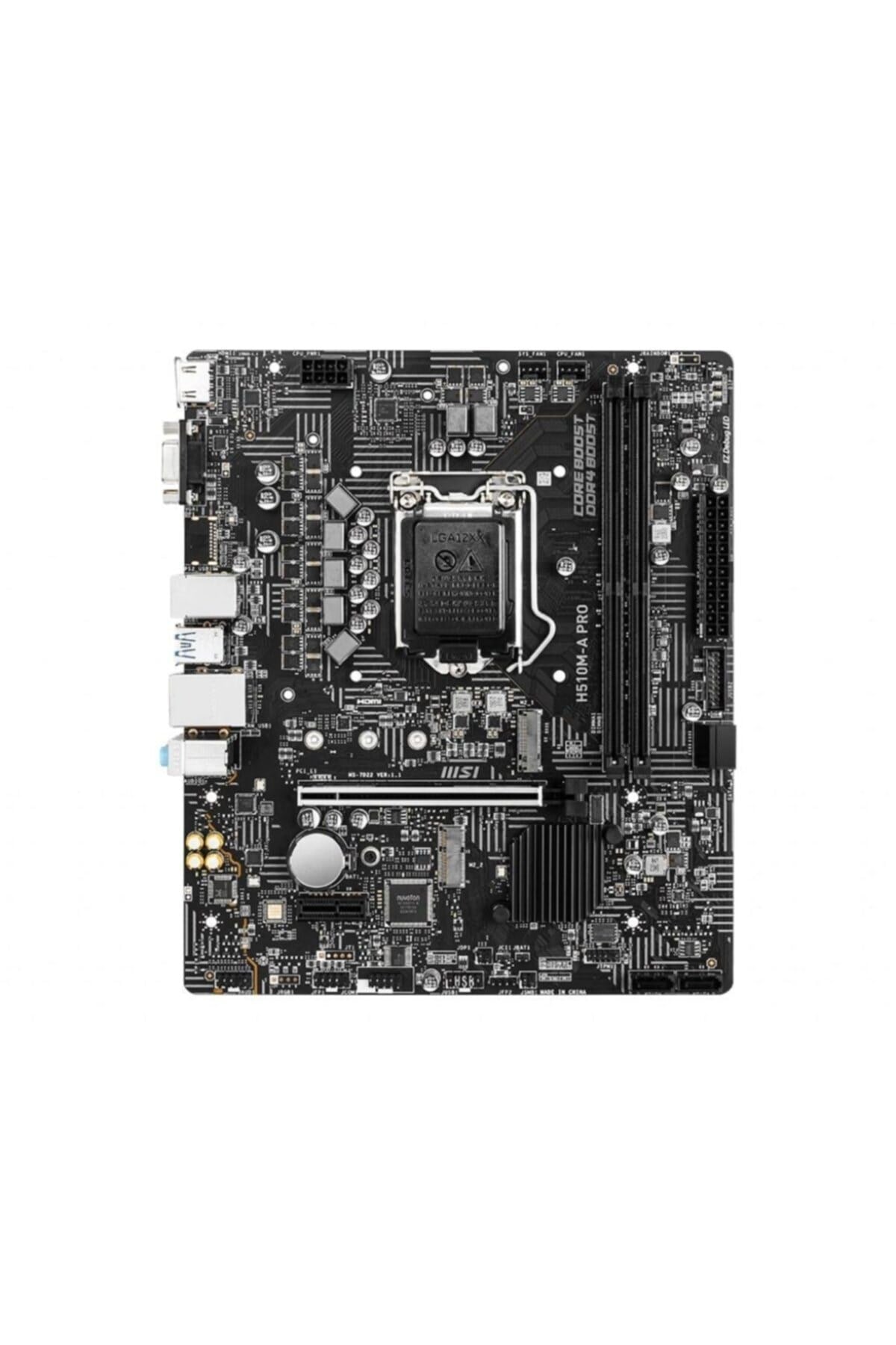Msı H510m-a Pro Intel H510 3200 Mhz (oc) Ddr4 Soket 1200 Matx Anakart