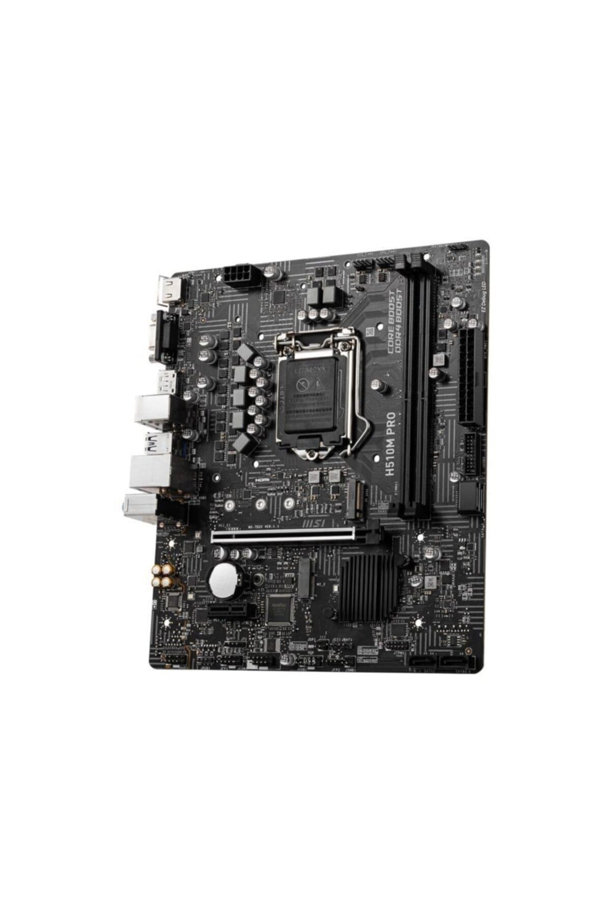 Msı H510m Pro Intel H510 3200 Mhz (oc) Ddr4 Soket 1200 Matx Anakart