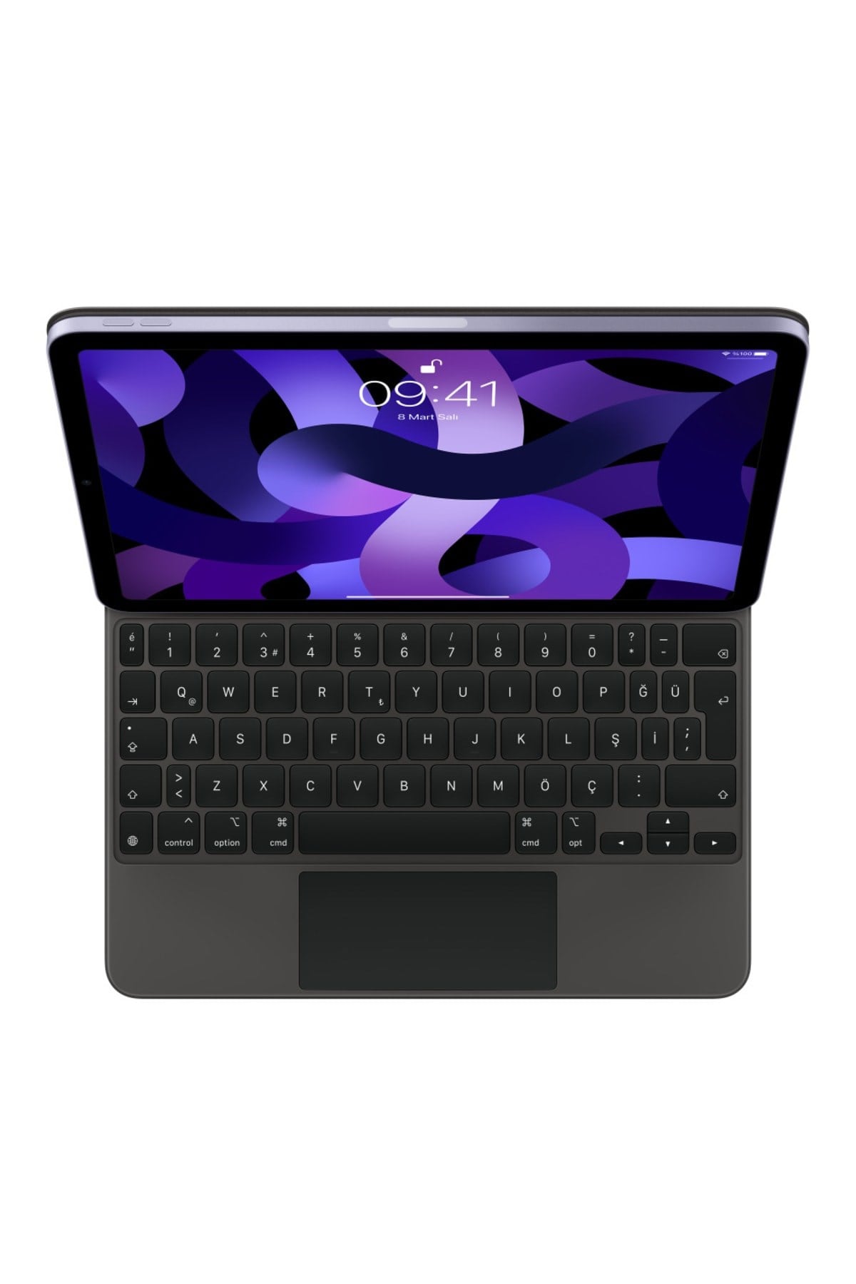 Mxqt2tq/a Ipad Pro (4. Nesil) Ve Ipad Air (5. Nesil) Için Magic Keyboard - Tr Q Klavye - Siyah