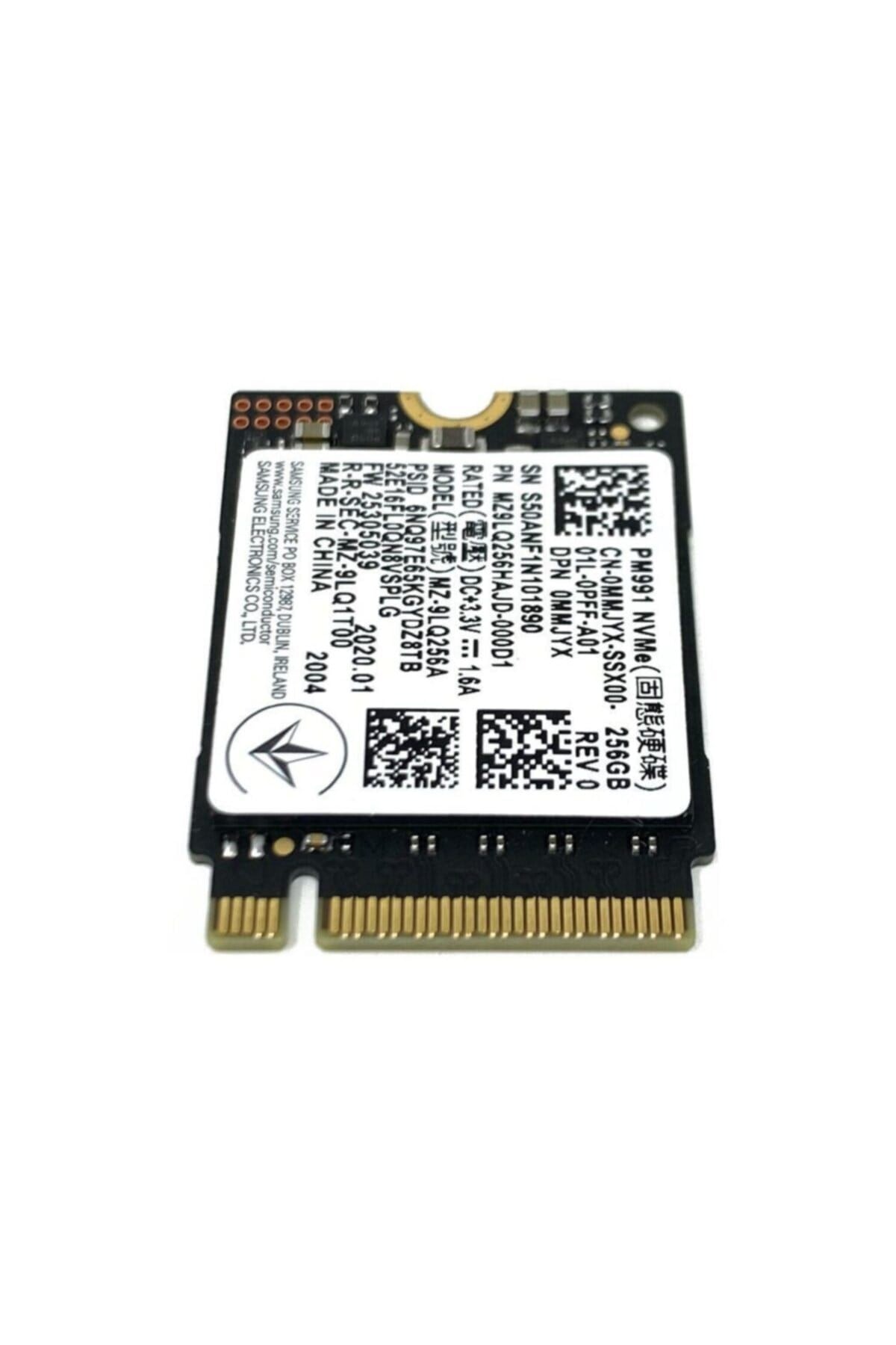 Mz-9lq256a 256gb M.2 Nvme Ssd
