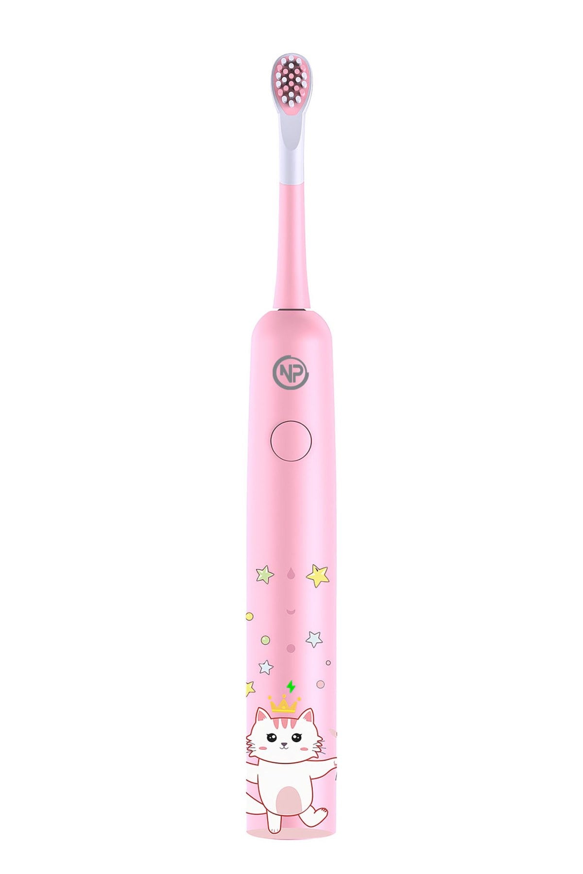 Nicefeel X500 Çocuklar için Dakikada 39600 Titreşim,Şarjlı Sonic Profesyonel Diş Fırçası-Pembe