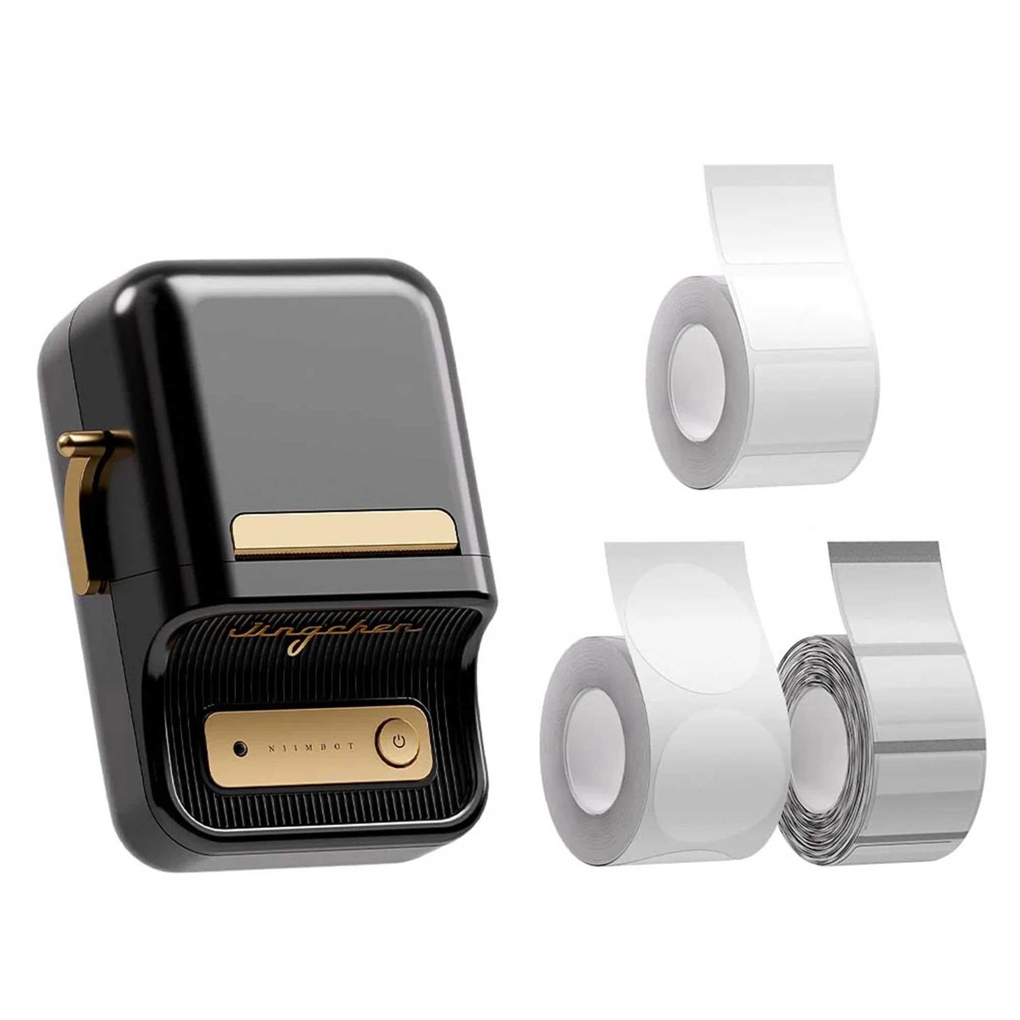 Niimbot B21S Bluetooth Taşınabilir Termal Etiket Yazıcı-Siyah