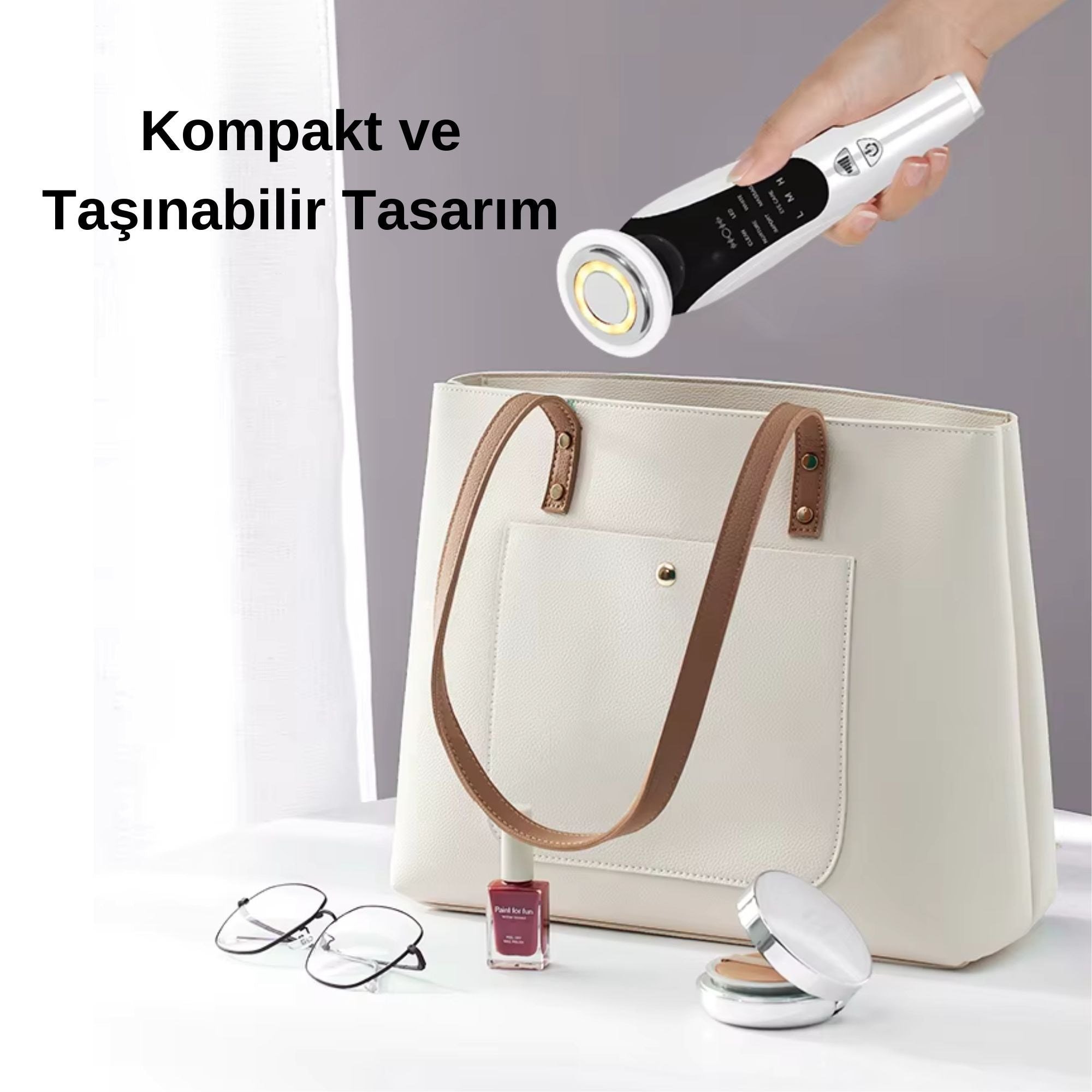 NPO AUHMA AHB-05 Sıkılaştırma,Siyah Nokta Temizleme,Göz Altı Bakımı 7’si 1 Arada Cilt Bakım Cihazı