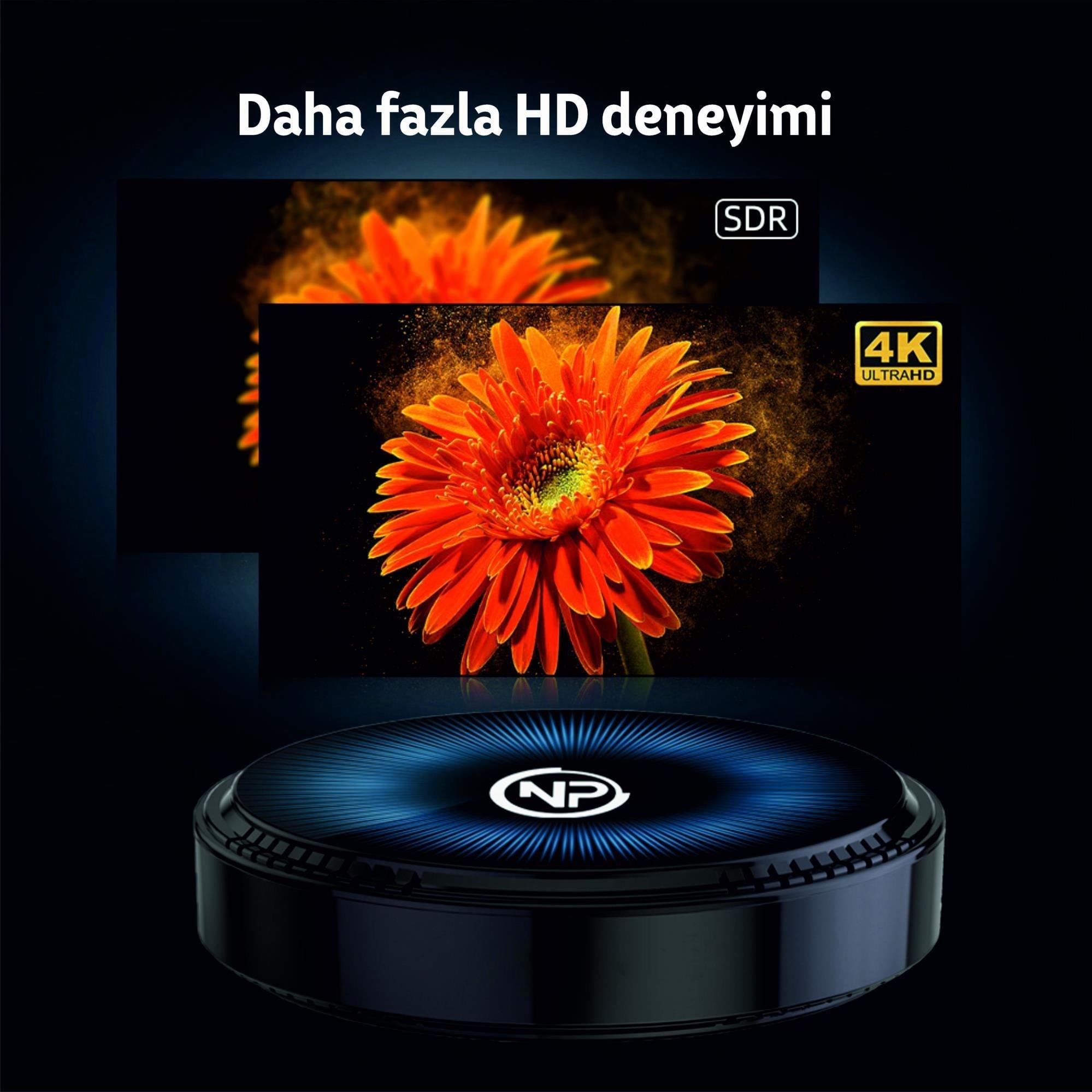 NPO HK1 RBOX W2 4GB Ram 64GB Dahili Hafıza 4K Ultra HD Android TV Box