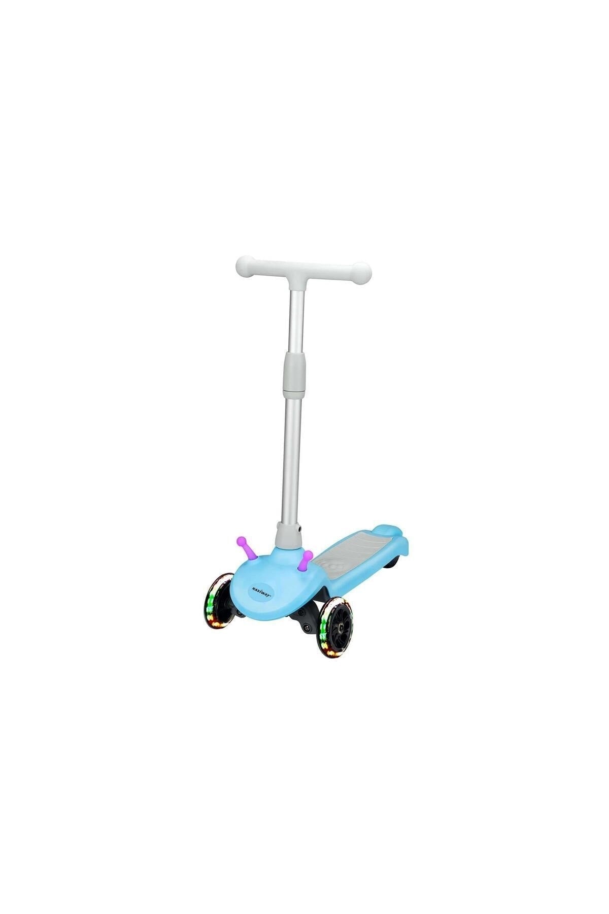 Ns-05 Mavi 6km-h 100w Lg Bataryalı Taşınabilir Elektrikli Çocuk Scooter