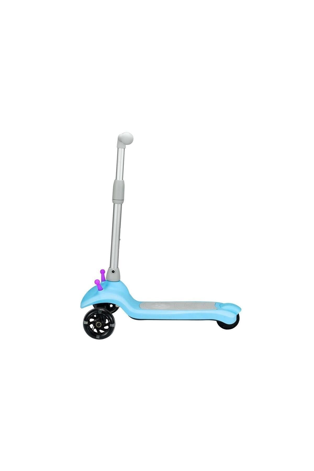 Ns-05 Mavi 6km-h 100w Lg Bataryalı Taşınabilir Elektrikli Çocuk Scooter