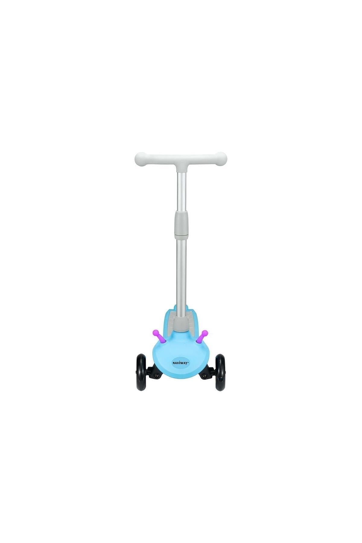 Ns-05 Mavi 6km-h 100w Lg Bataryalı Taşınabilir Elektrikli Çocuk Scooter