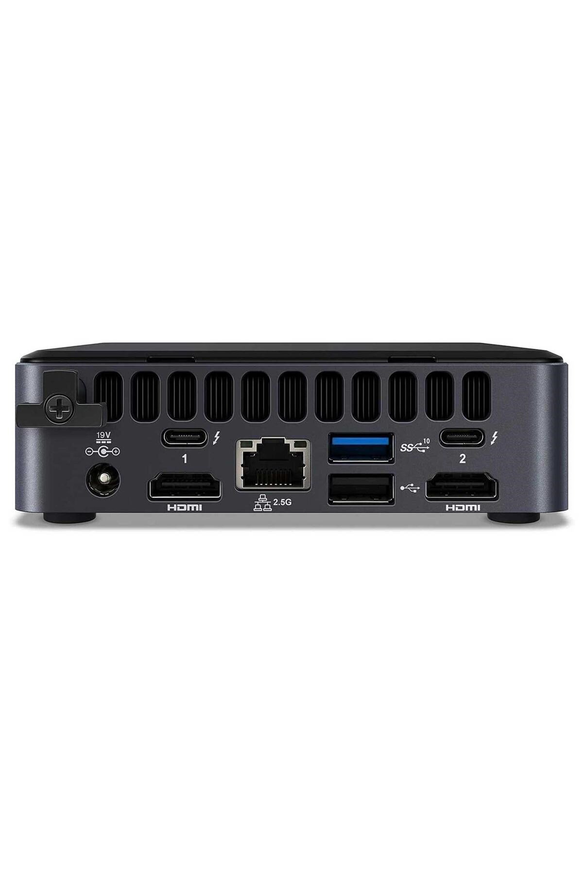 Nuc 11 Pro NUC11T00TT15 i7-1165G7 8GB 256SSD W11P Mini Bilgisayar