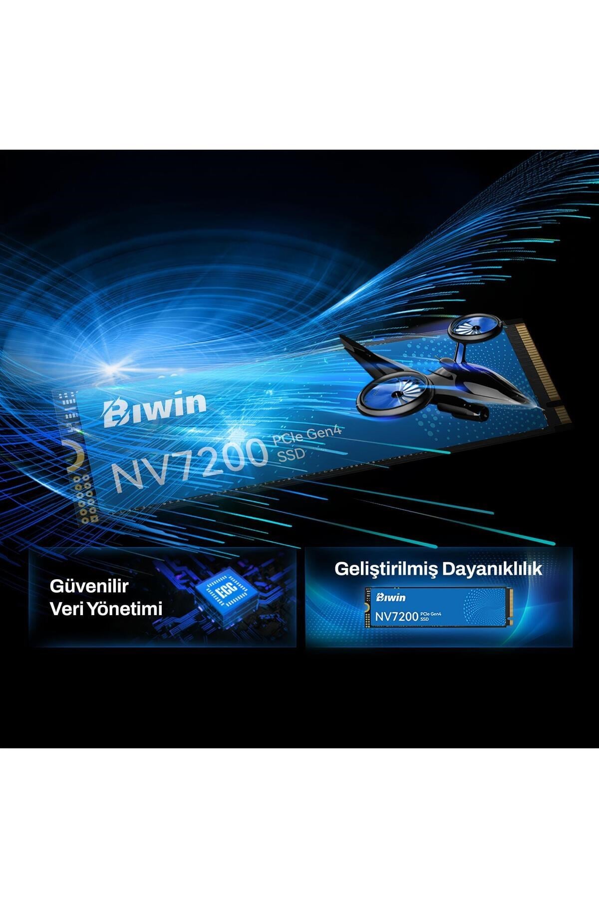 Nv7200 2tb 7200/6200mb/s Gen4x4 22x80 M.2 Nvme Ssd