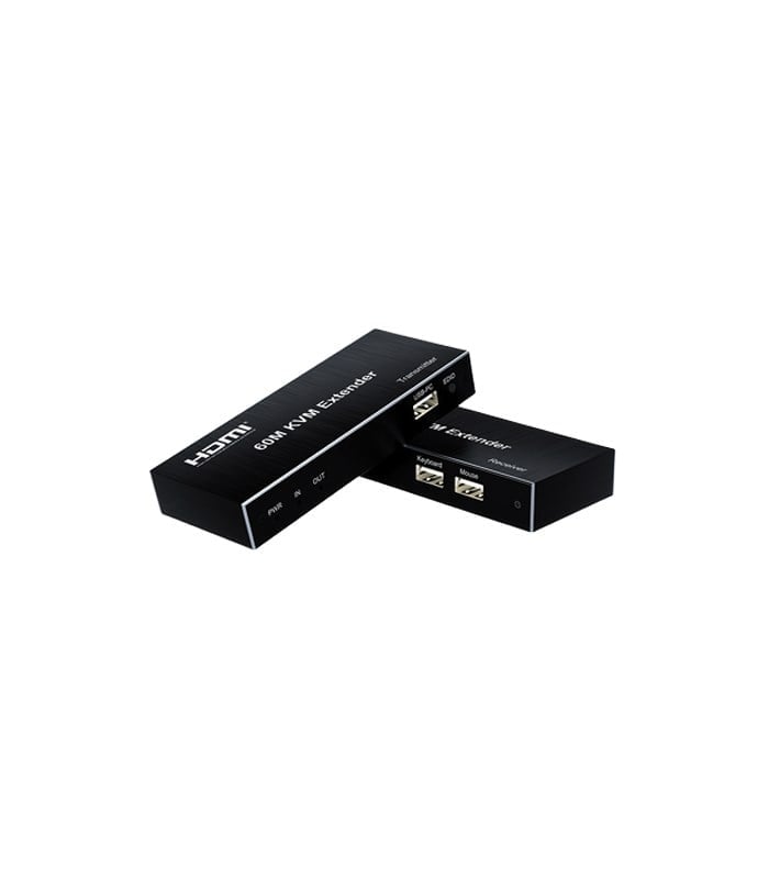 NVC KVM4K120M Ethernet Extender HMDI+USB+IR (120M)