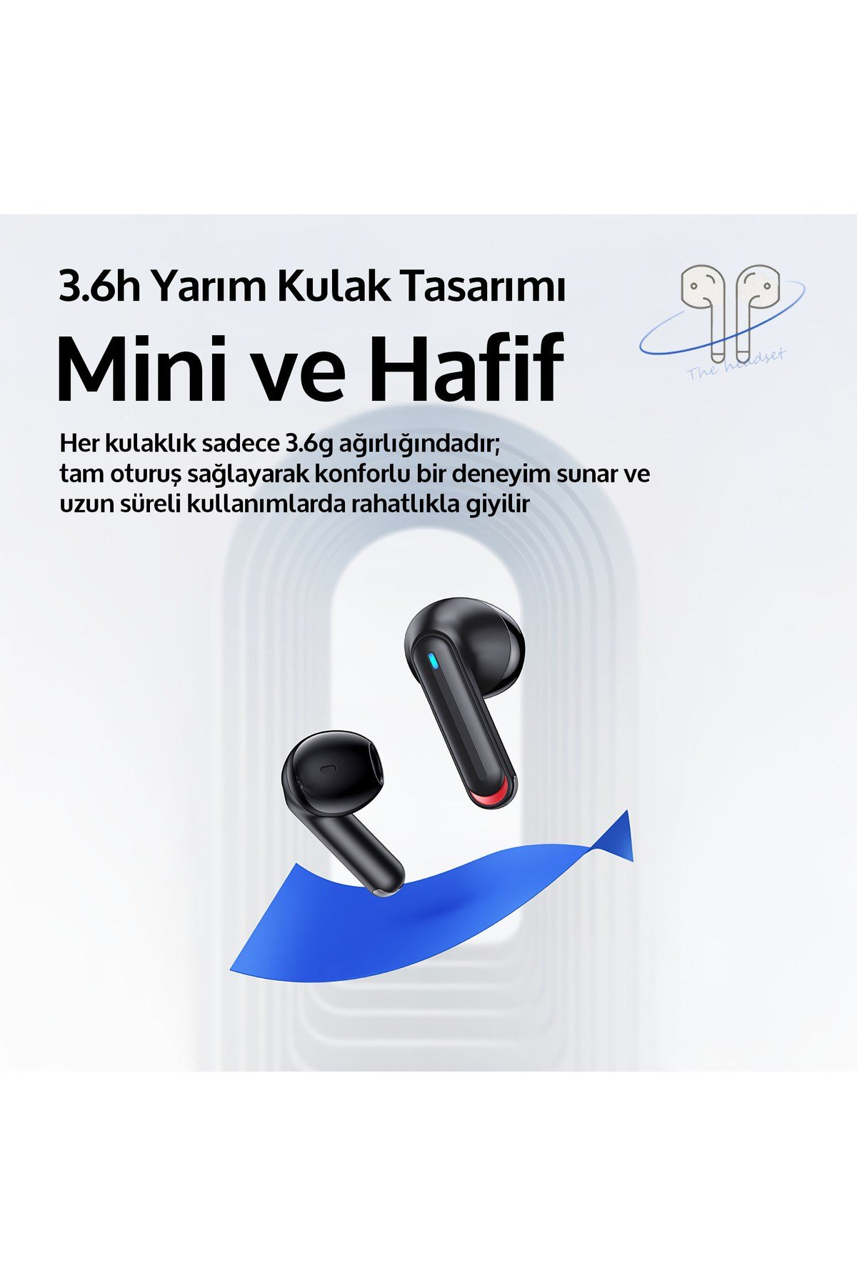 NX10 Çift Mikrofonlu BT5.2 TWS Bluetooth Kulaklık