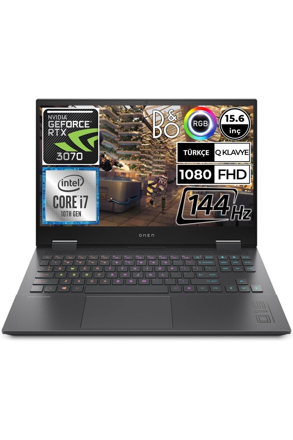 Omen 15-ek1008nt 4h0h6ea07 I7-10870h 64gb 1tbssd Rtx3070 15.6