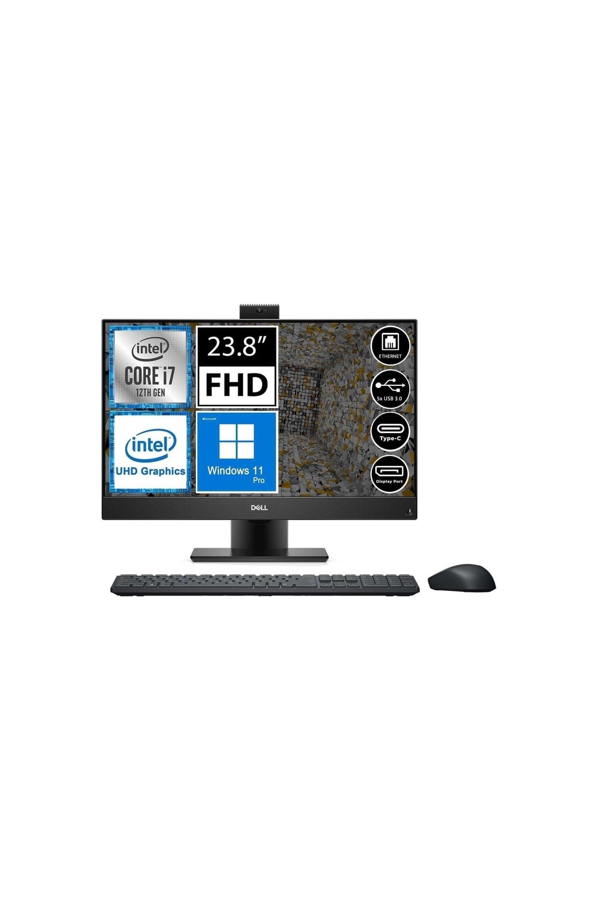 Optiplex 5400 O5400aıoedbp03a8 I7-12700t 32gb 512ssd 23.8
