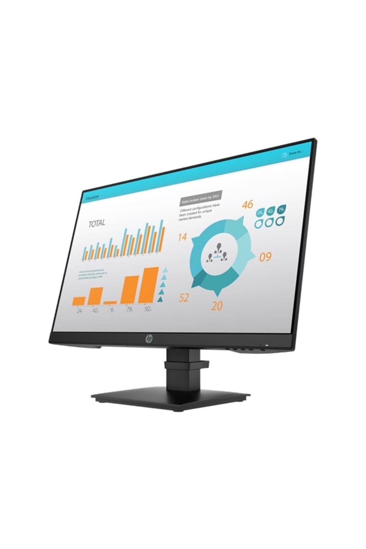 P24 G4 1a7e5aa 23.8 1920x1080 60hz 5ms Hdmı Vga Dp Ips Monitör
