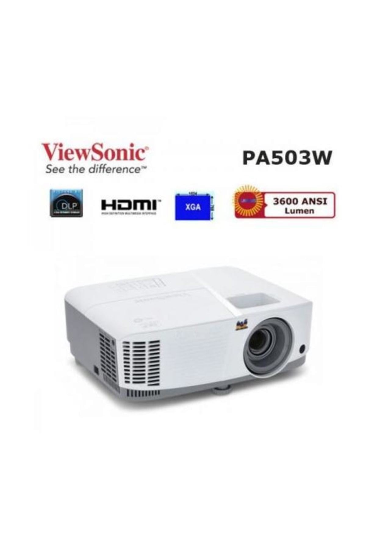 PA503W 3800 ANSI lümen 1280x800 WXGA 3D DLP Projeksiyon Cihazı