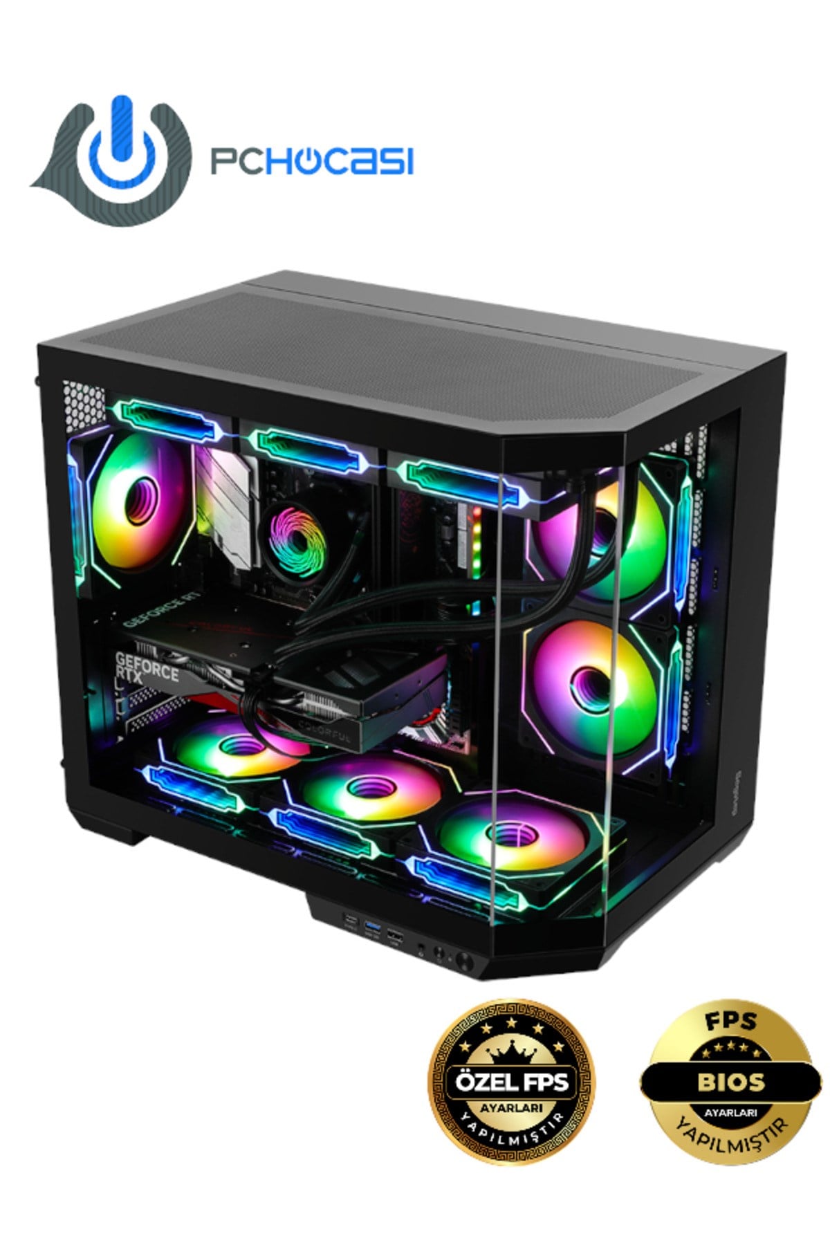 PCH GA 16GB RTX5060TI AMD RYZEN 5 7500X3D 16GB DDR5 1TB SSD 750W OEM PAKET