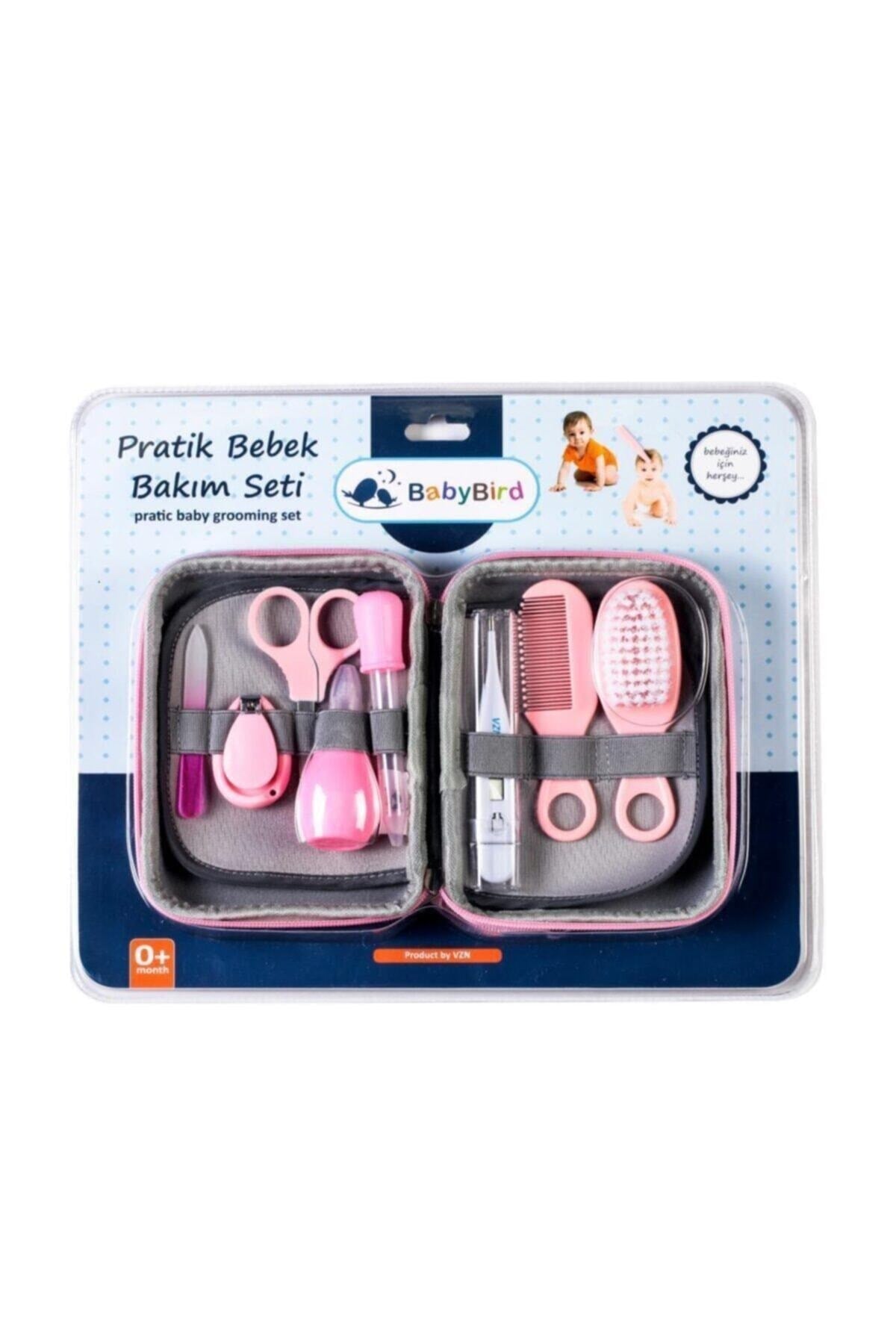 Pembe Pratik Bebek Bakım Seti 9 Parça