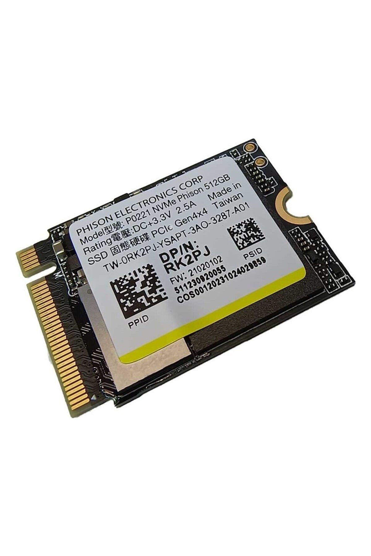 PHISON P0221 512GB M.2 NVME 2230 SSD(KUTUSUZ)